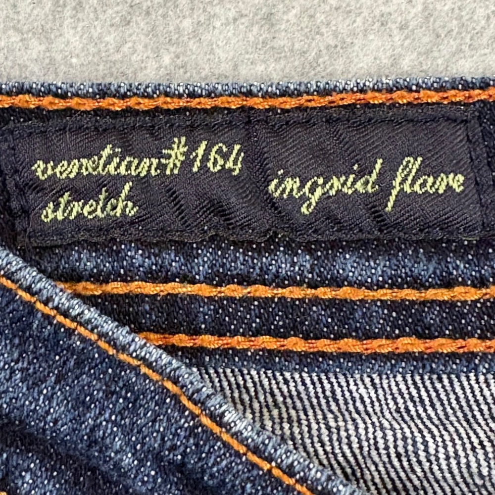 Citizens of Humanity Ingrid Flare Jeans Venetian 164 Dark Wash Low Rise 26 28x32 - Picture 5 of 16